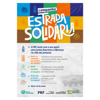 PRF lança campanha Estrada Solidária para arrecadação de alimentos