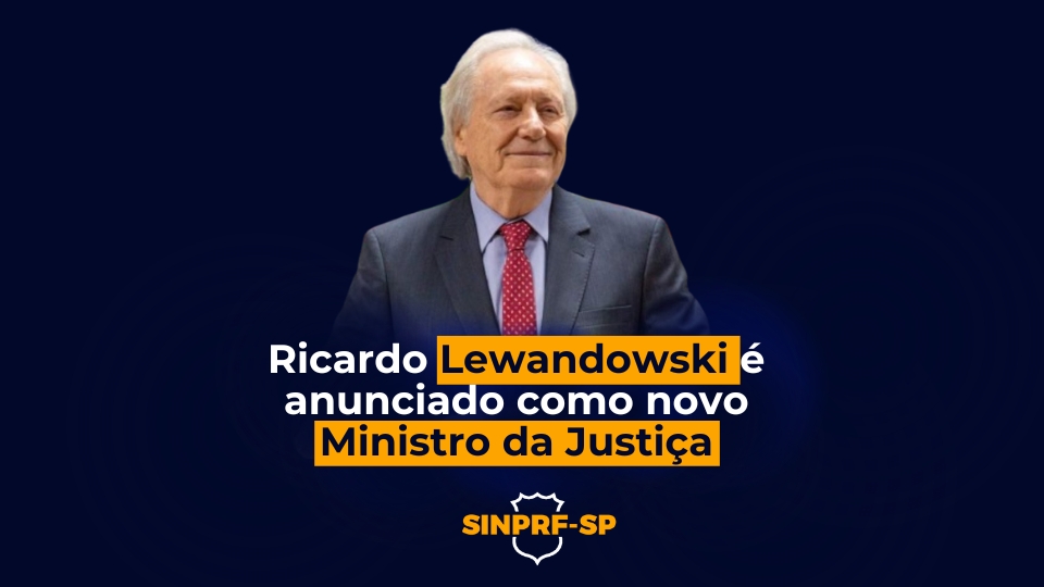 Ricardo Lewandowski é anunciado como novo Ministro da Justiça e da Segurança Pública