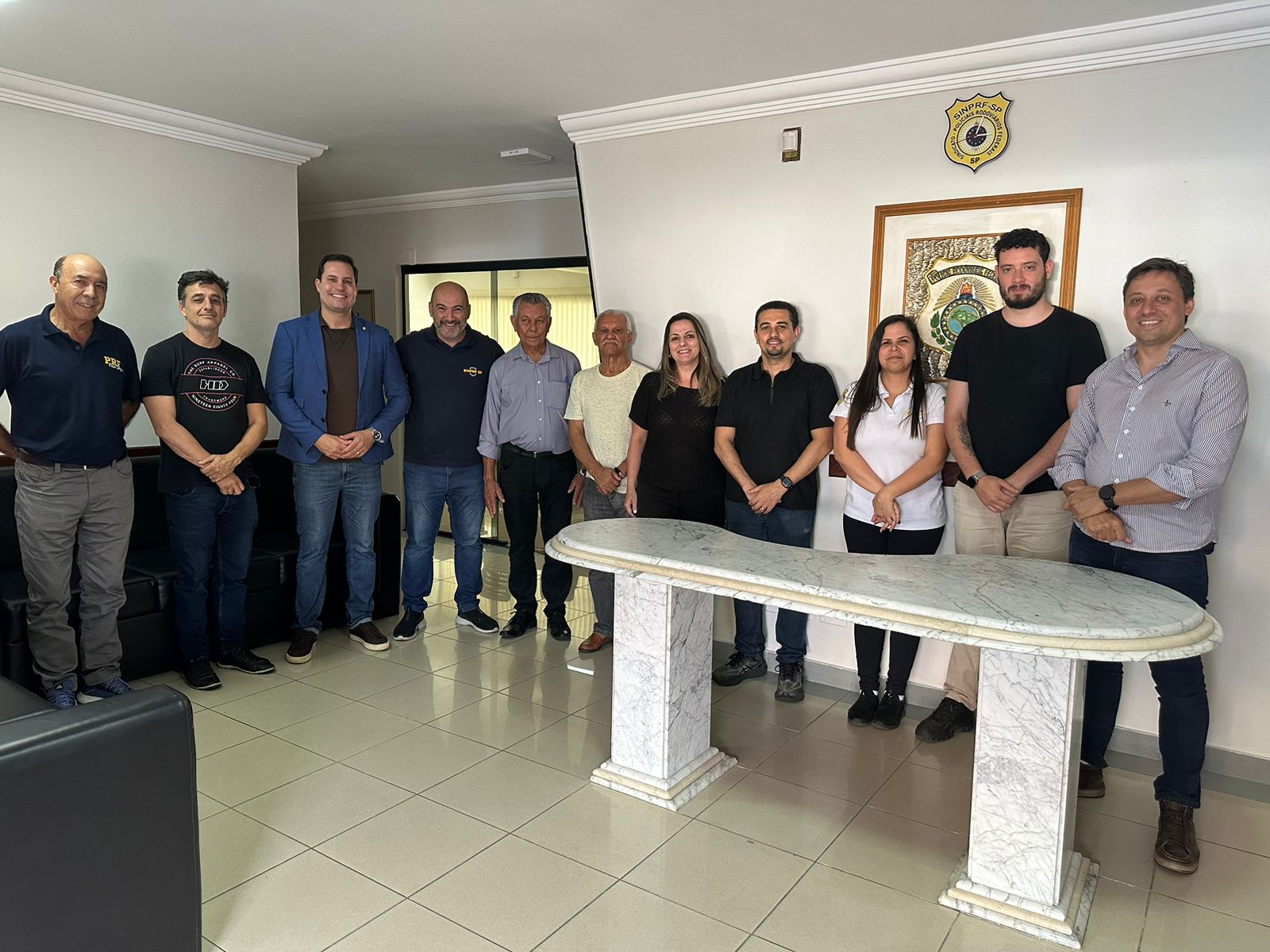 SINPRF-SP recebe a visita do Deputado Federal PRF Nicoletti