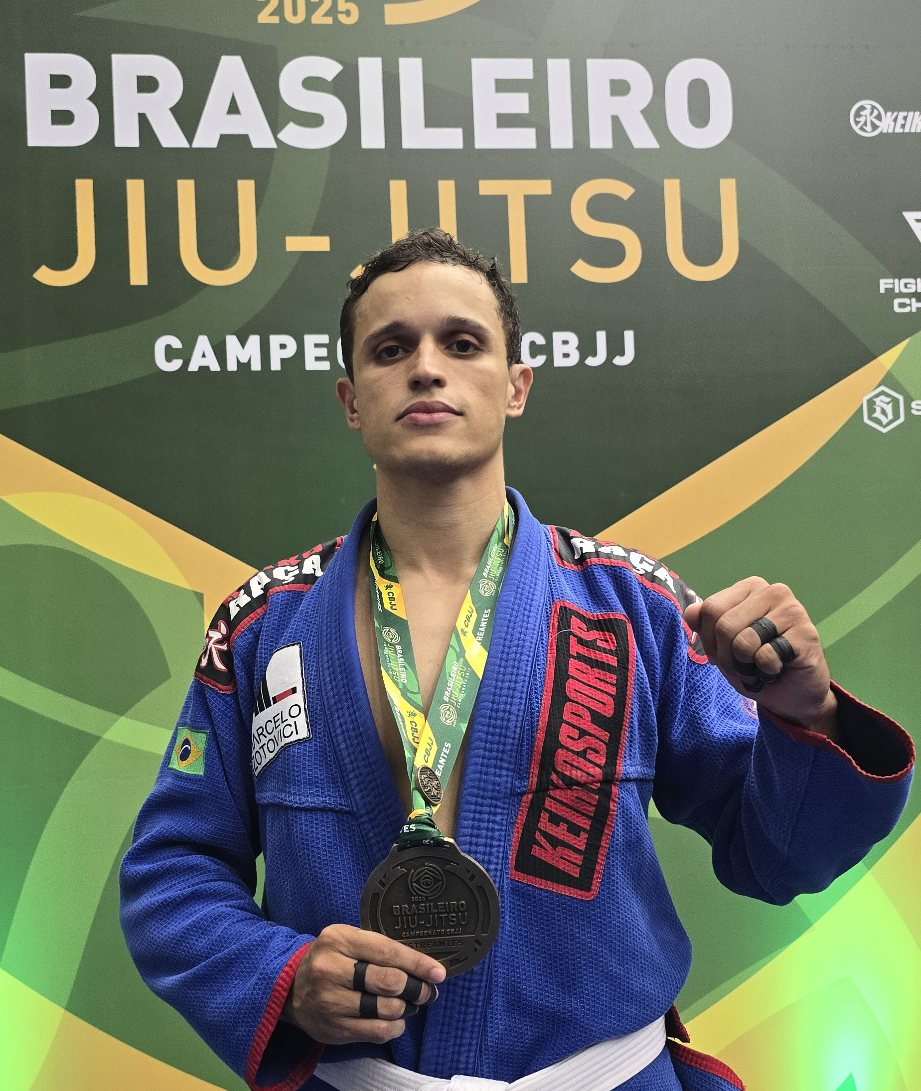 PRF Marcelo Fogaroli participa do Campeonato Brasileiro de Jiu Jitsu