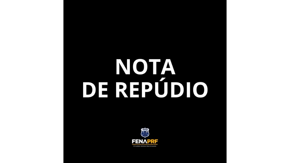 NOTA DE REPÚDIO