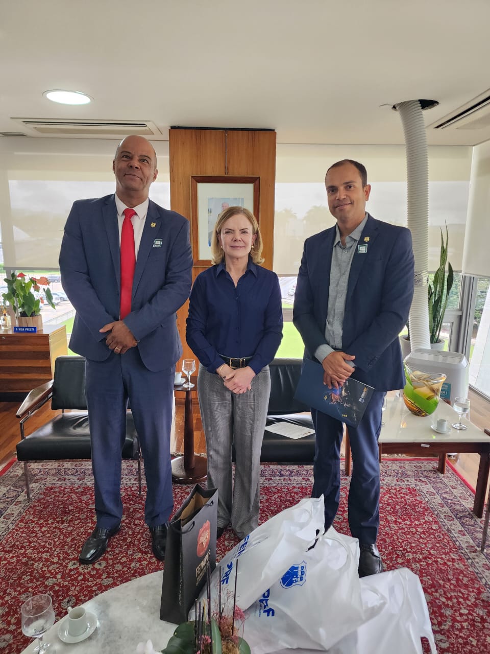 FenaPRF, Fenapef e Cobrapol articulam junto ao Governo Federal o resgate da previdência e pensão policial na PEC 18/2025